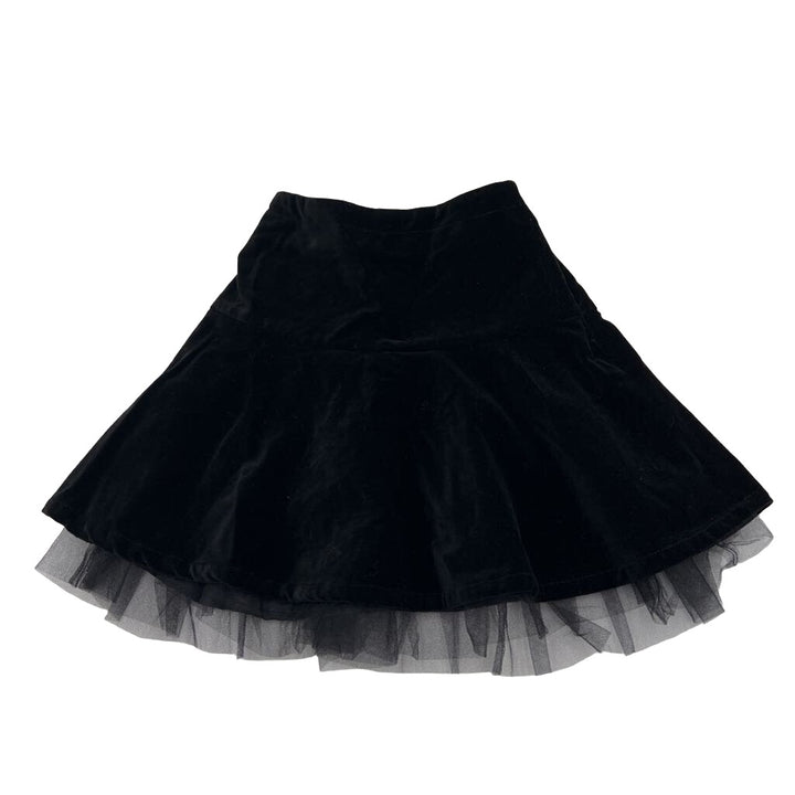 Velvet w/Tulle Ruffle