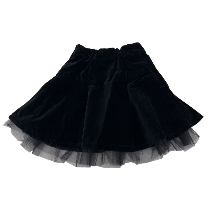 Velvet w/Tulle Ruffle