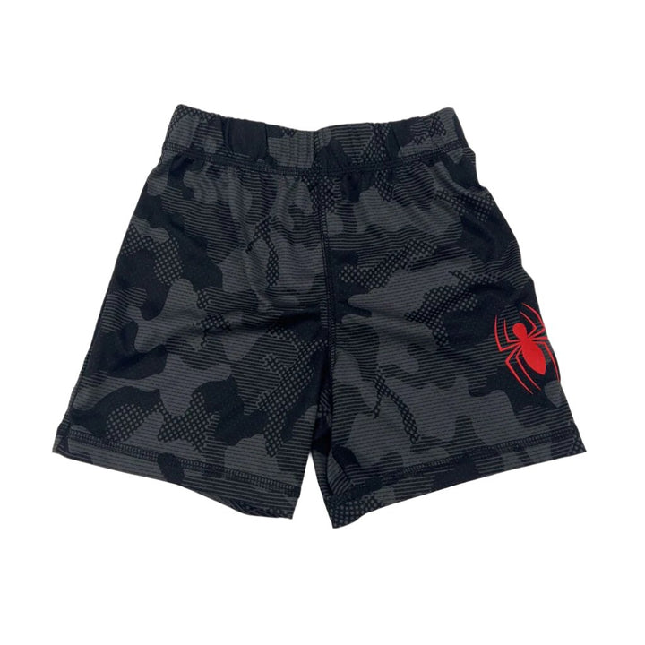 Elastic Waist Athletic Shorts / Spiderman