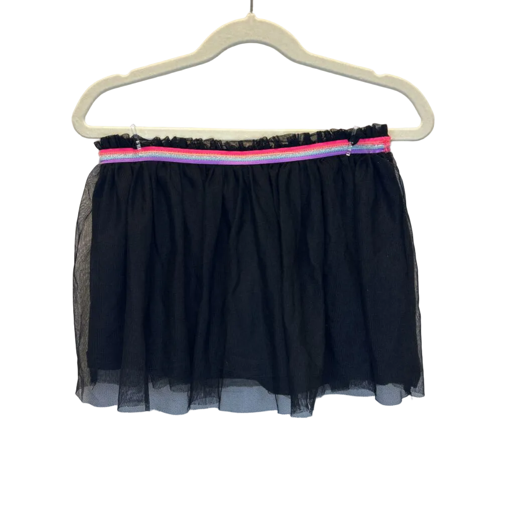 Tulle Skirt / Glitter Stripe Belt