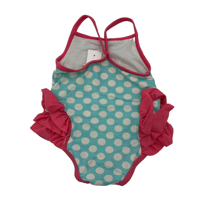 One Pc Bathing Suit / Flamingo