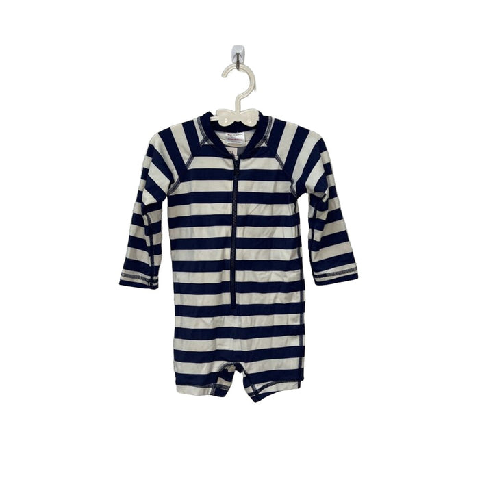 LS Full Body Bathing Suit / Striped