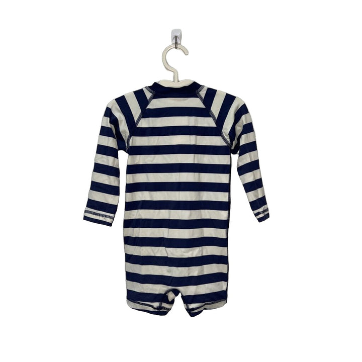 LS Full Body Bathing Suit / Striped