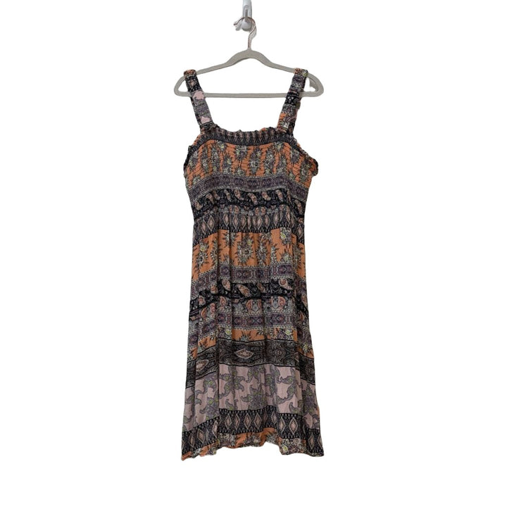 Sleeveless Paisley Dress