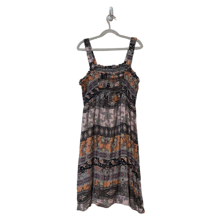 Sleeveless Paisley Dress