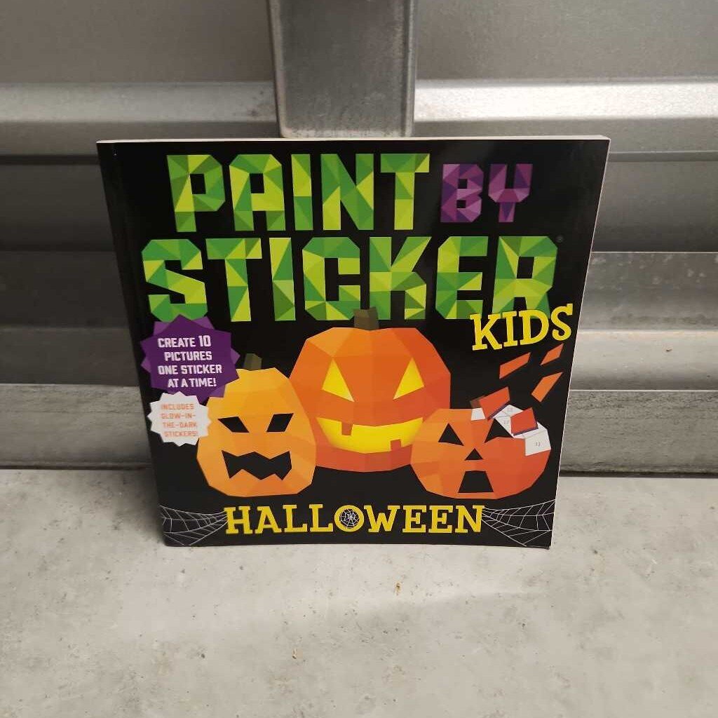 Paint By Sticker Halloween