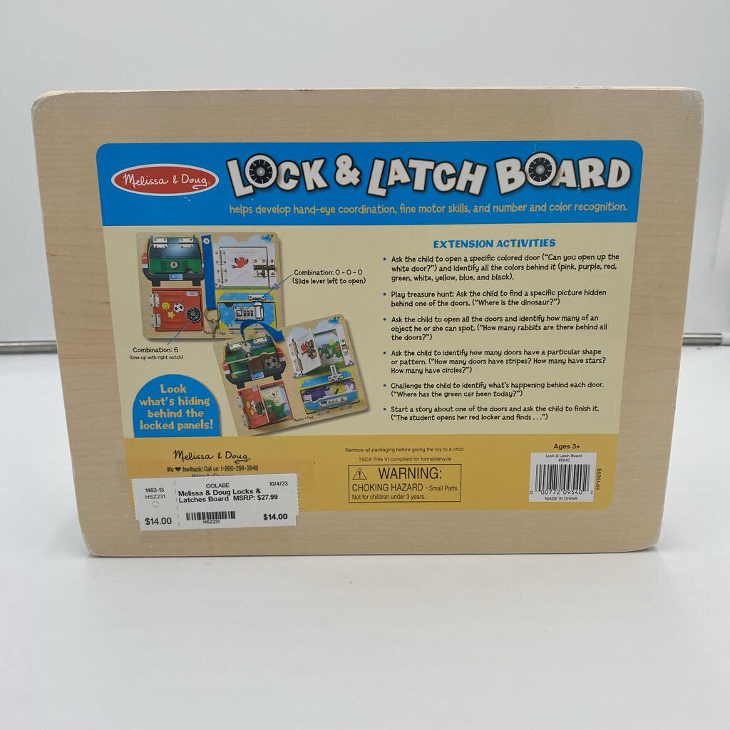 Locks & Latches Board