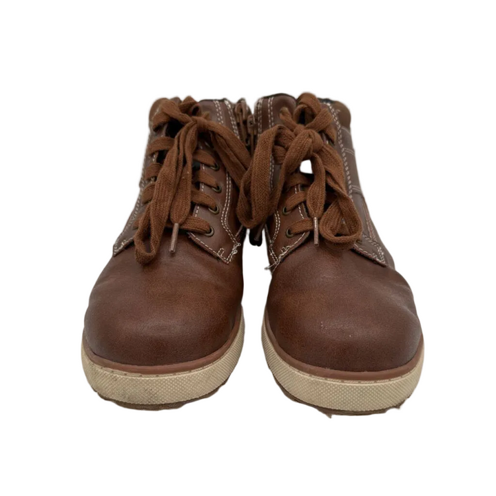 Lace Up & Zip Side High Tops