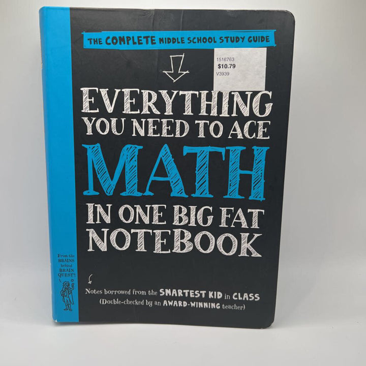 Everything You Need To Ace Math In One Big Fat Notebook