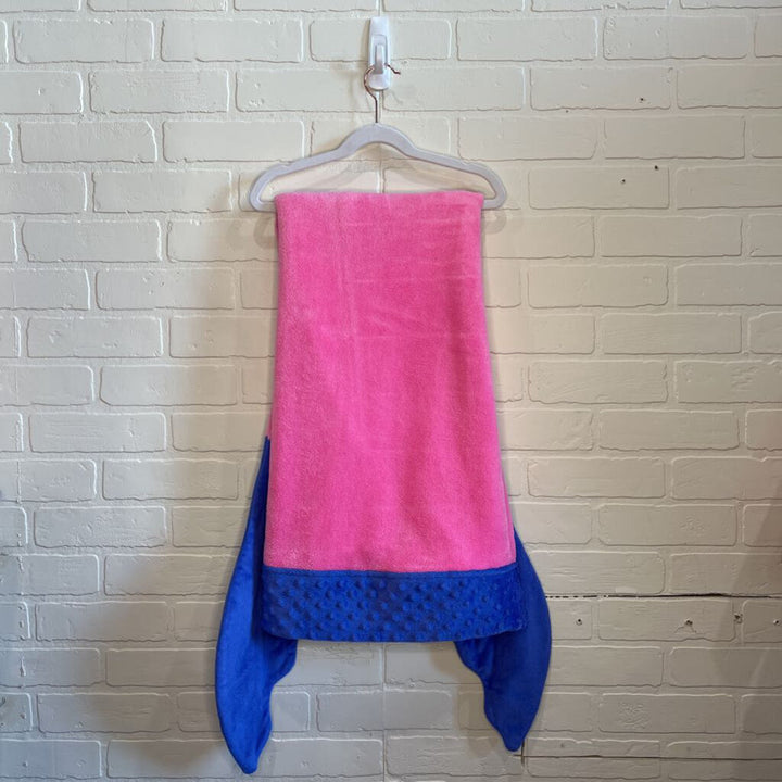 Fleece Mermaid Tail / Purple Fin