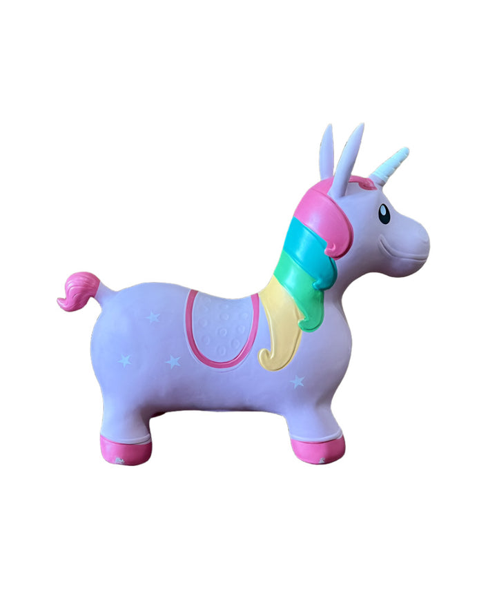 Inflatable Bouncy Ride-On Unicorn
