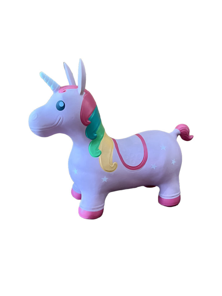 Inflatable Bouncy Ride-On Unicorn