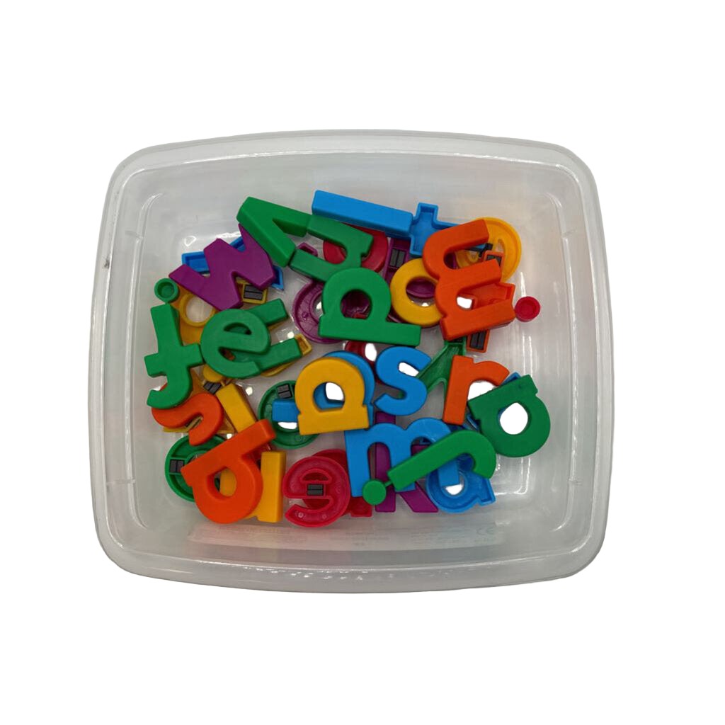 Lowercase Magnetic Letters