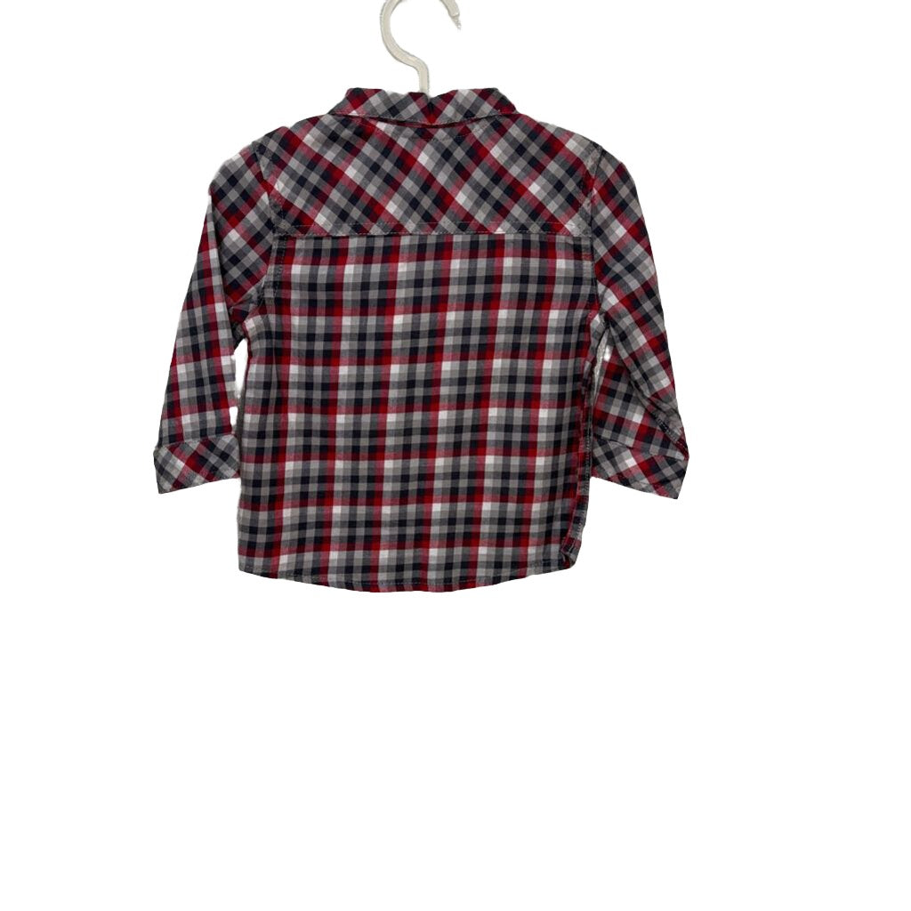 Collared Button-Up Shirt