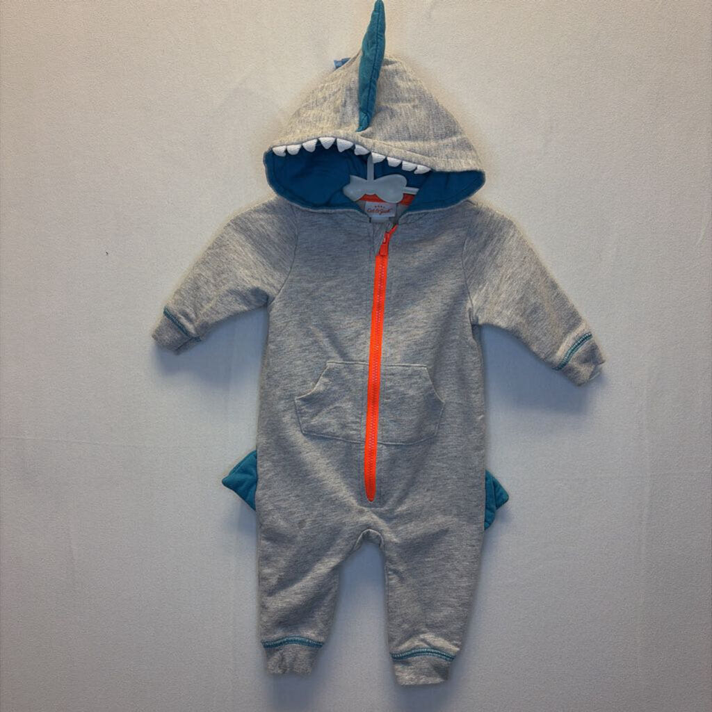 Hooded Shark Romper
