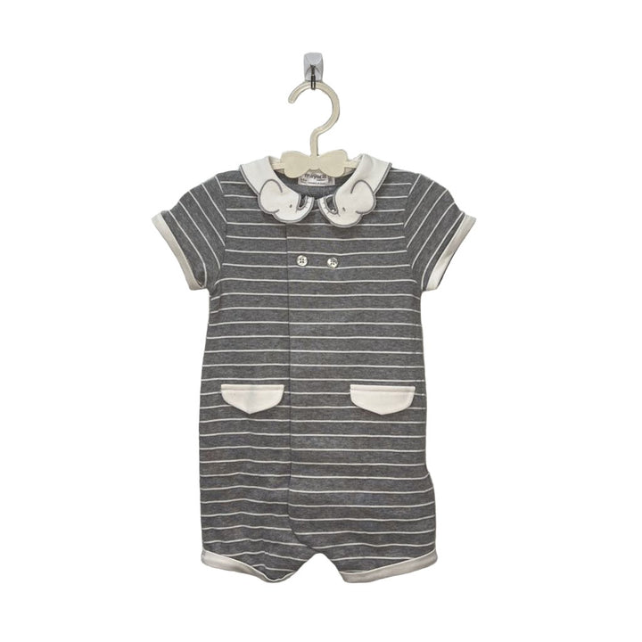 Elephant Collared Romper