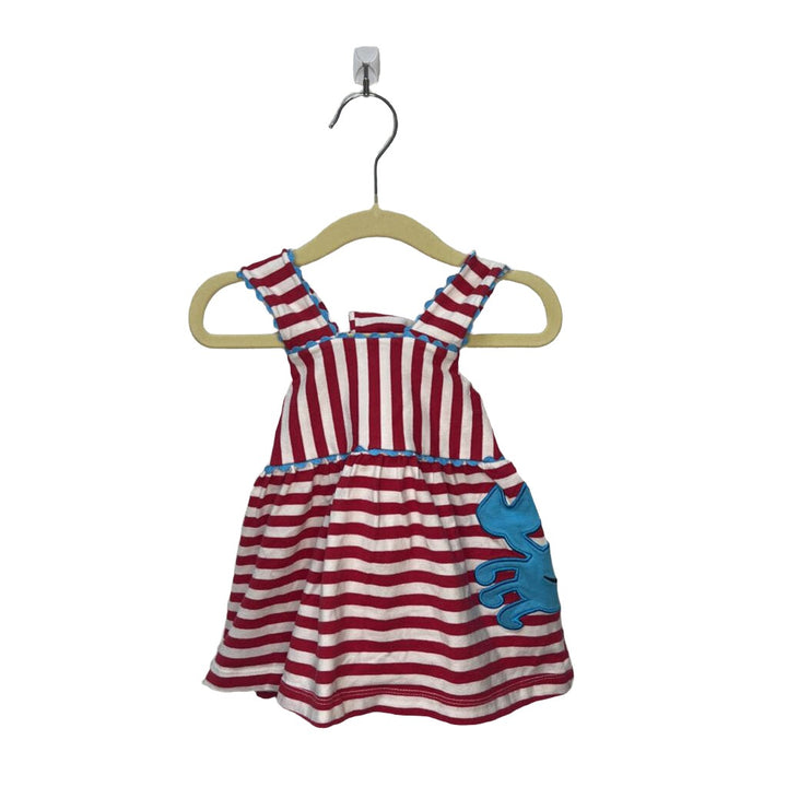 Striped Crab Summer Dress