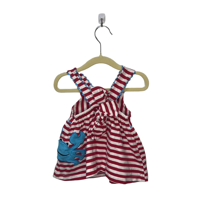 Striped Crab Summer Dress