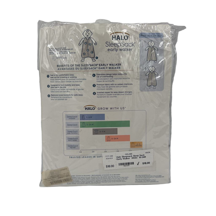 Sleep Sack Early Walker