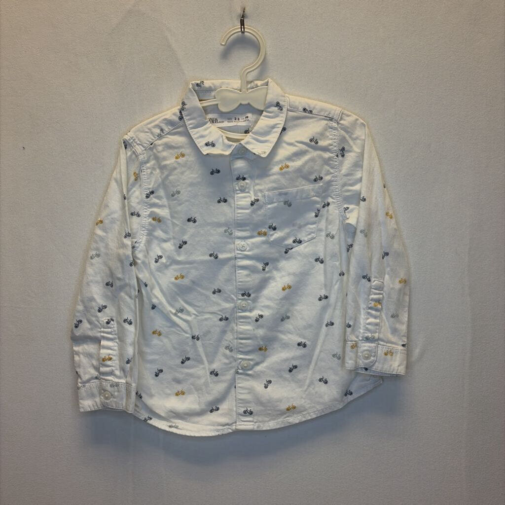 Bicycle Button Up Shirt