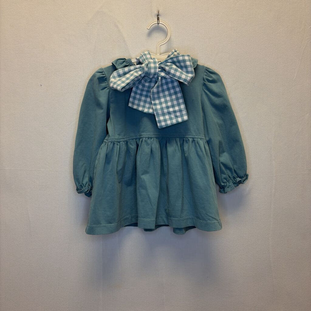 LS Dress / Ruffle Cuffs + Headband