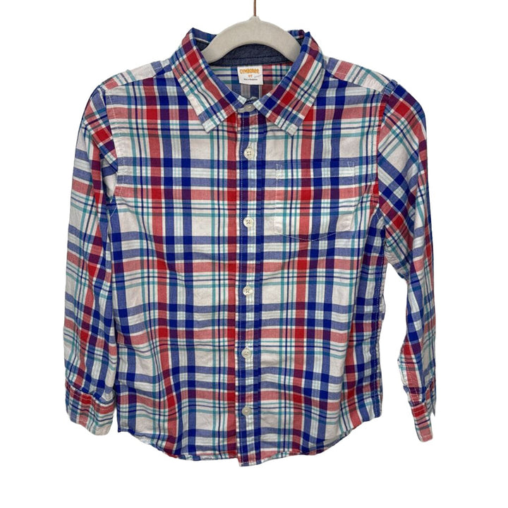 LS Button Up Shirt / Checkered