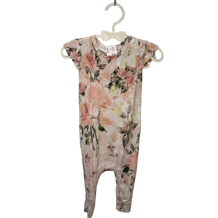 SS Cotton Romper / Flowers