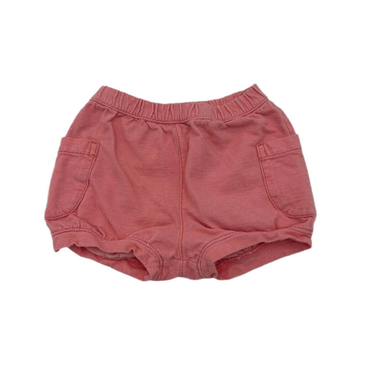 Cotton Elastic Waist Shorts