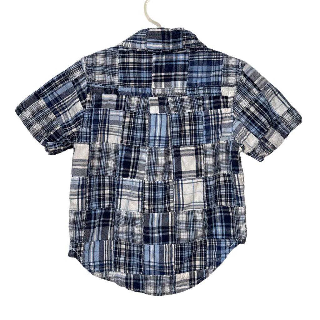 SS Collared Button Up / Plaid