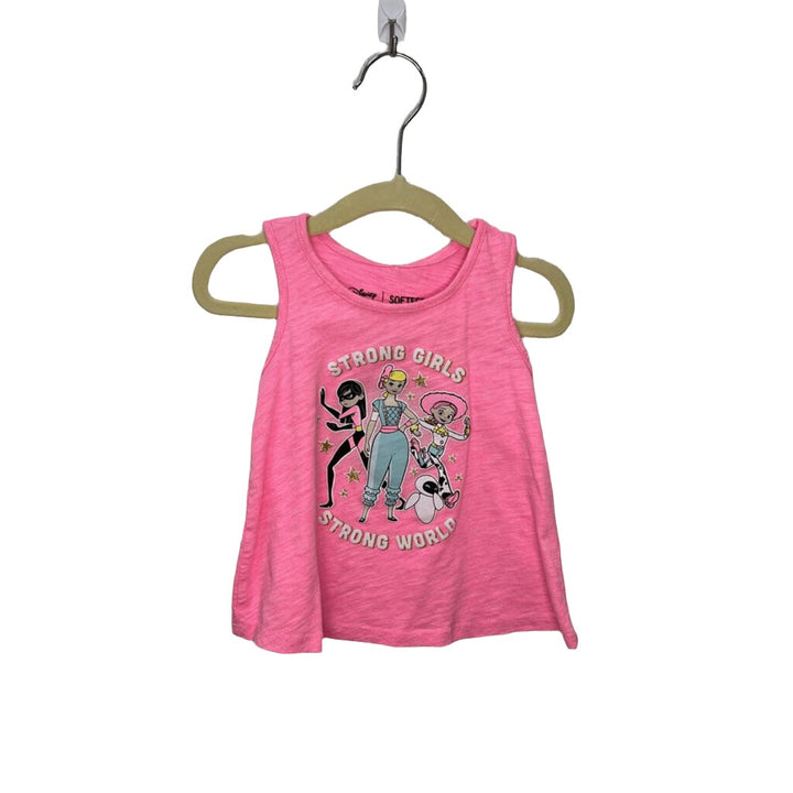 Sleeveless Strong Girls Shirt