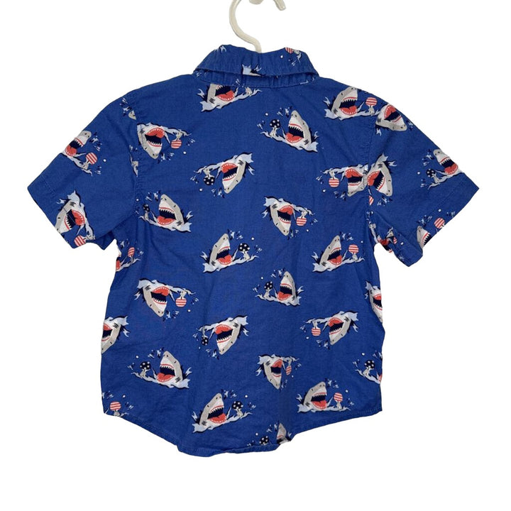 Button-Down Shark Shirt