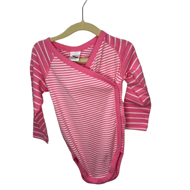 LS Striped Onesie