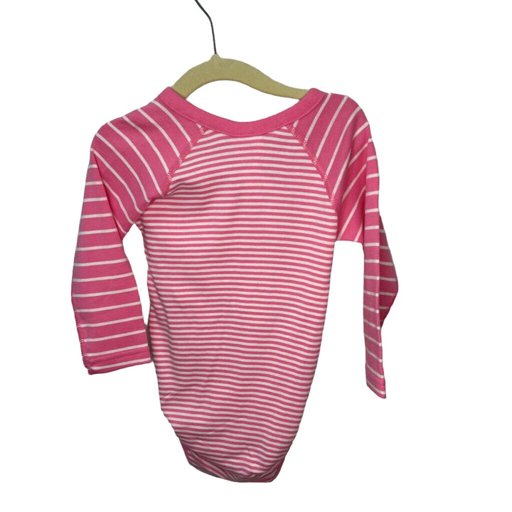LS Striped Onesie