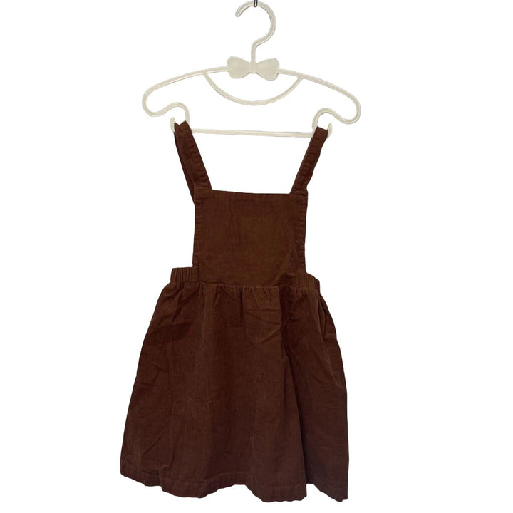 Velvet Overall Dress