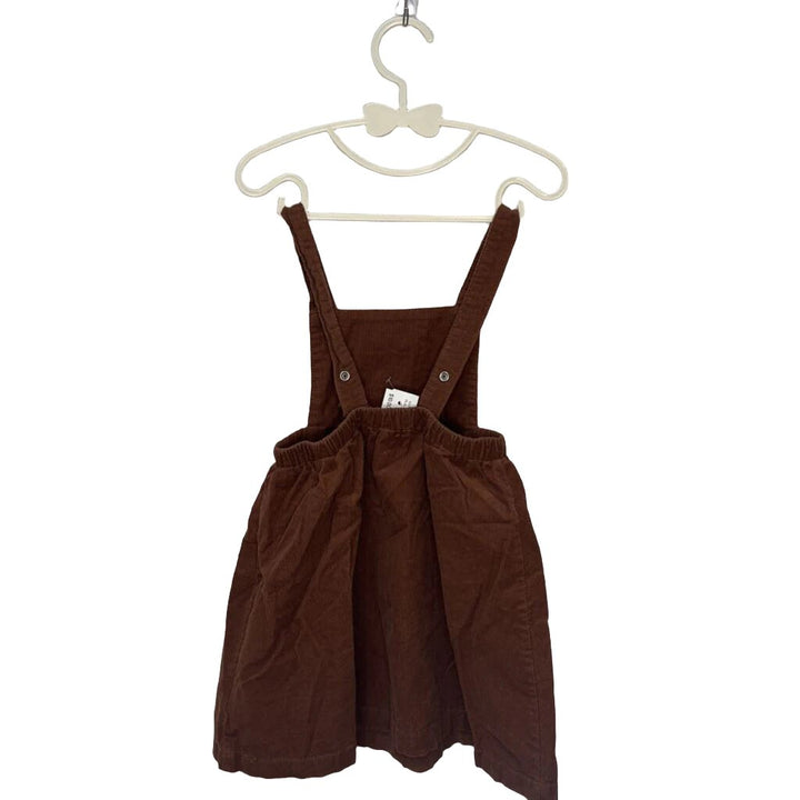 Velvet Overall Dress