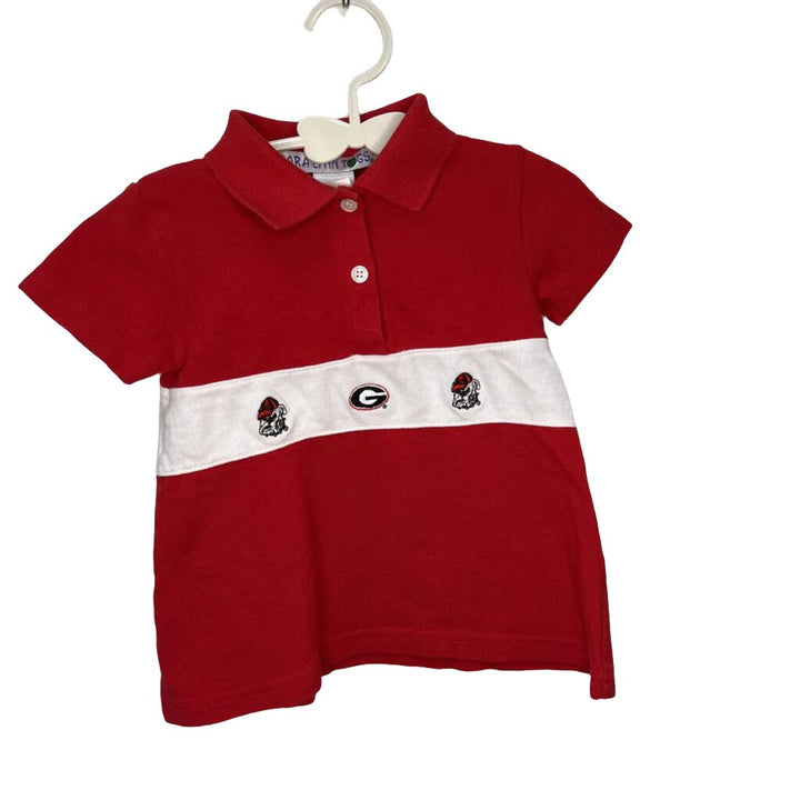 SS Collared Dress / GA Bulldogs