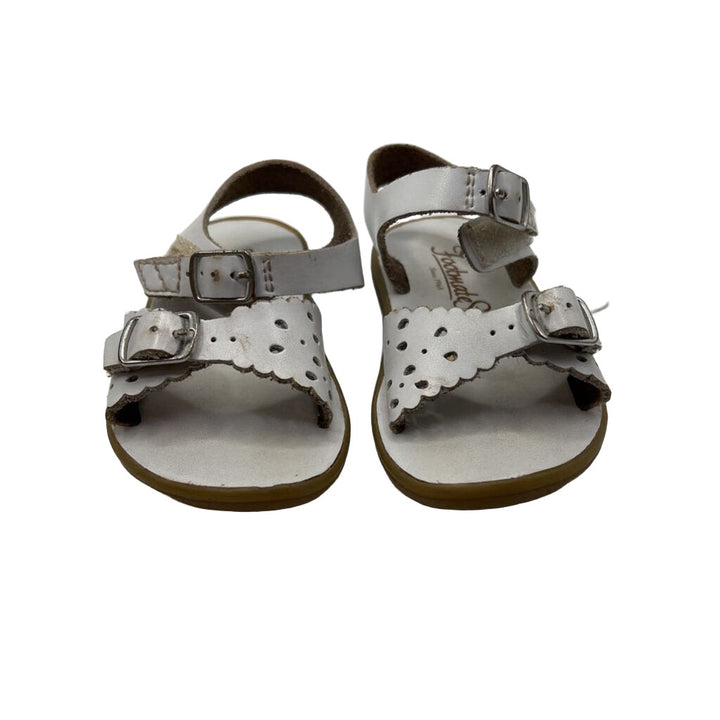 Faux Buckle Velcro Sandals