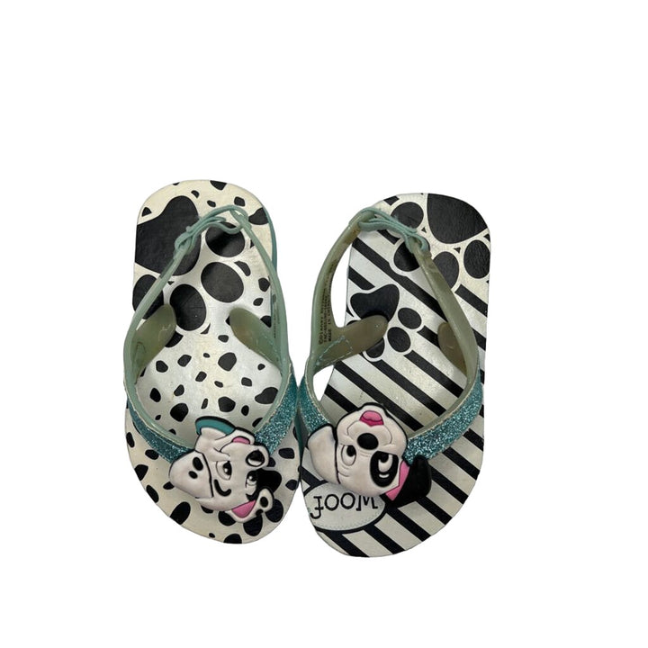 Dalmation Flip Flops