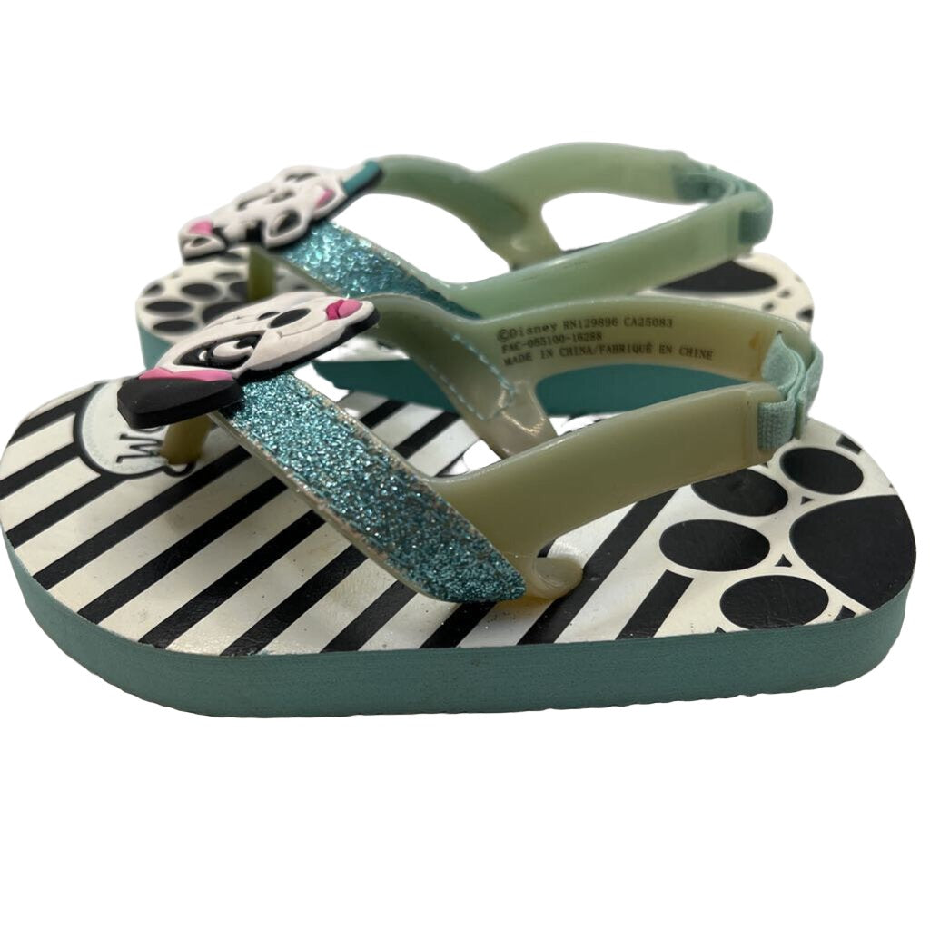 Dalmation Flip Flops