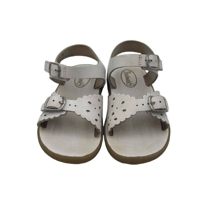 Velcro Faux Buckle Sandals