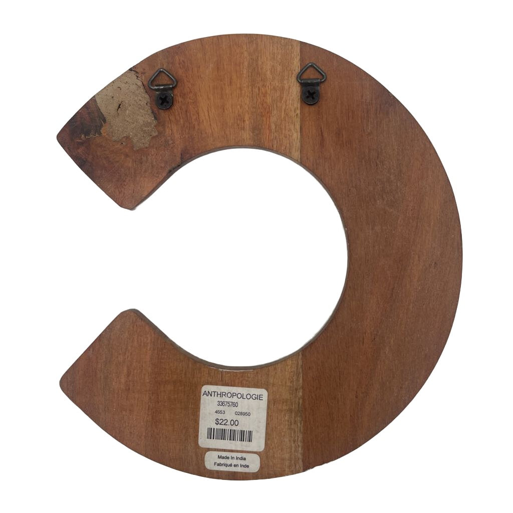 Wooden Letter C