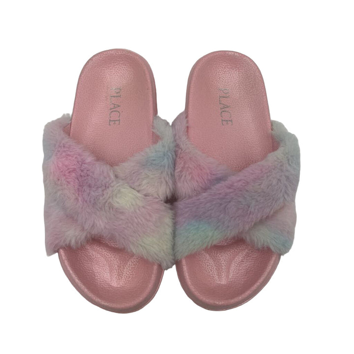 Fuzzy Slip-On Slippers