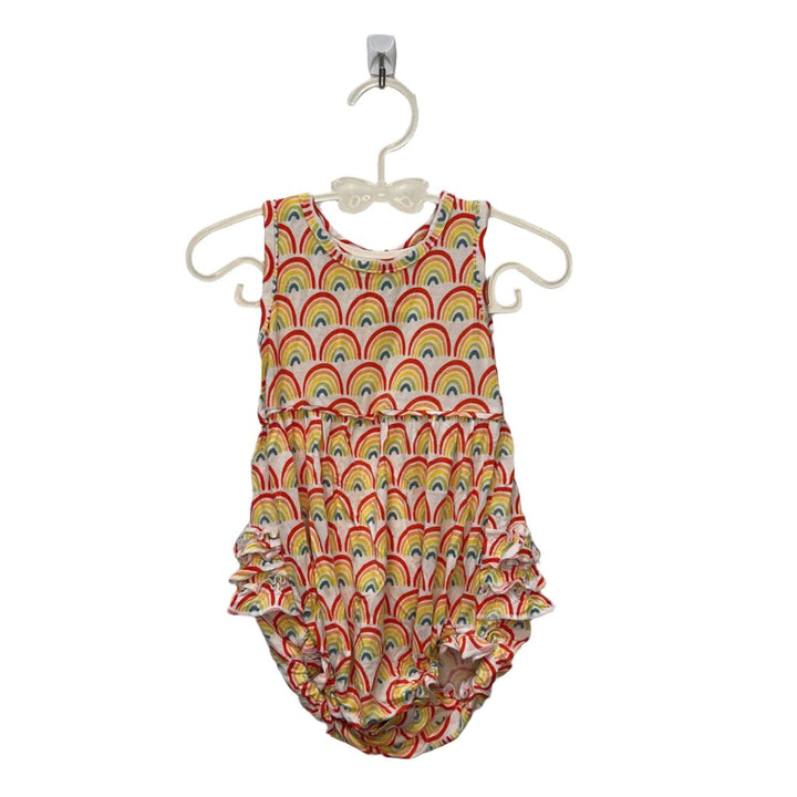 Sleeveless Romper / Rainbows