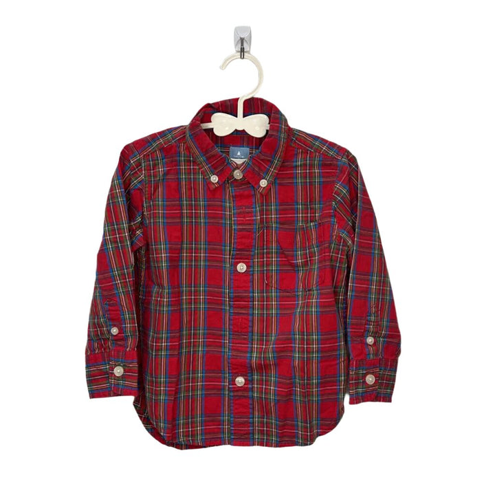 LS Button Down / Plaid
