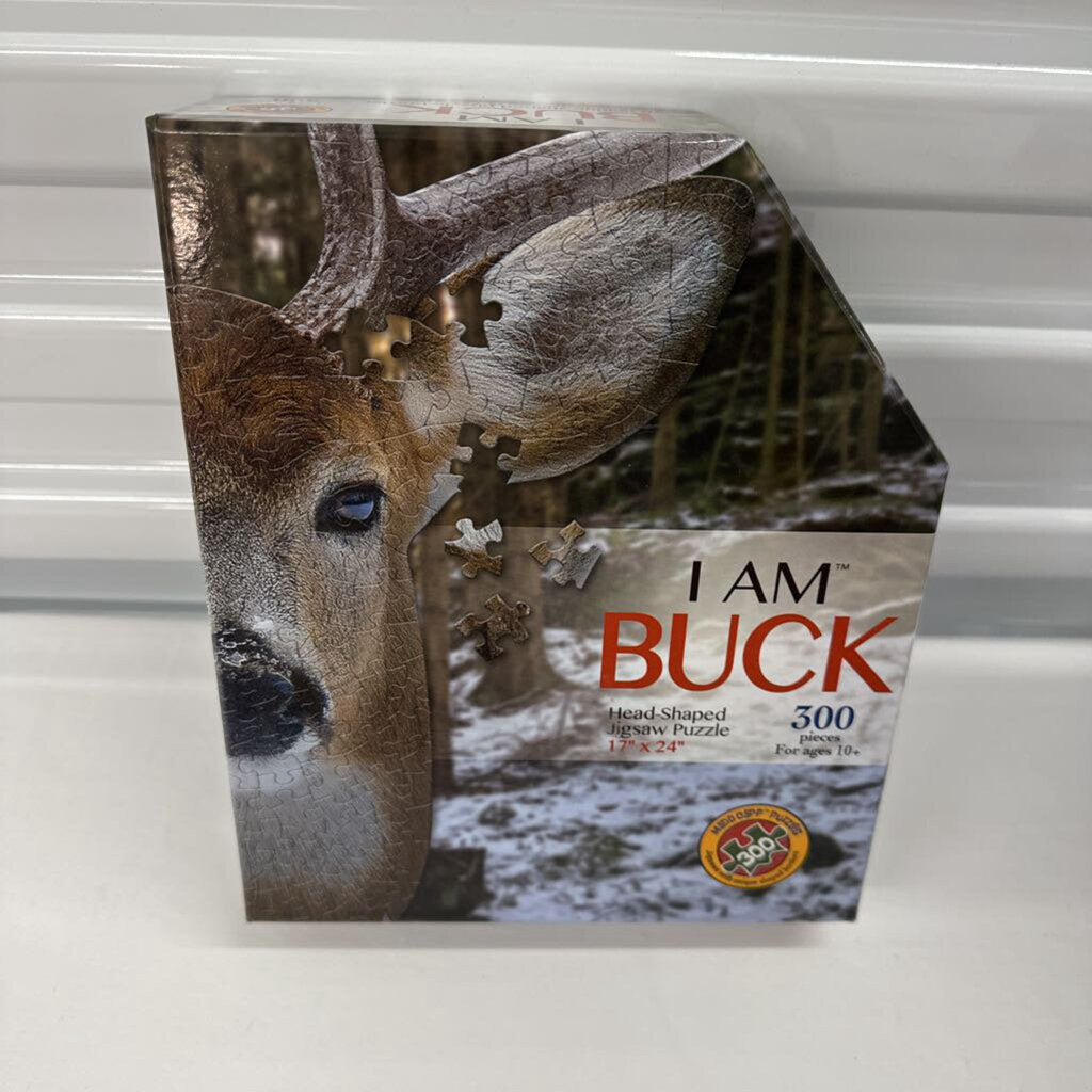 I Am Parrot Bird-Shaped Jigsaw Puzzle (300pc)