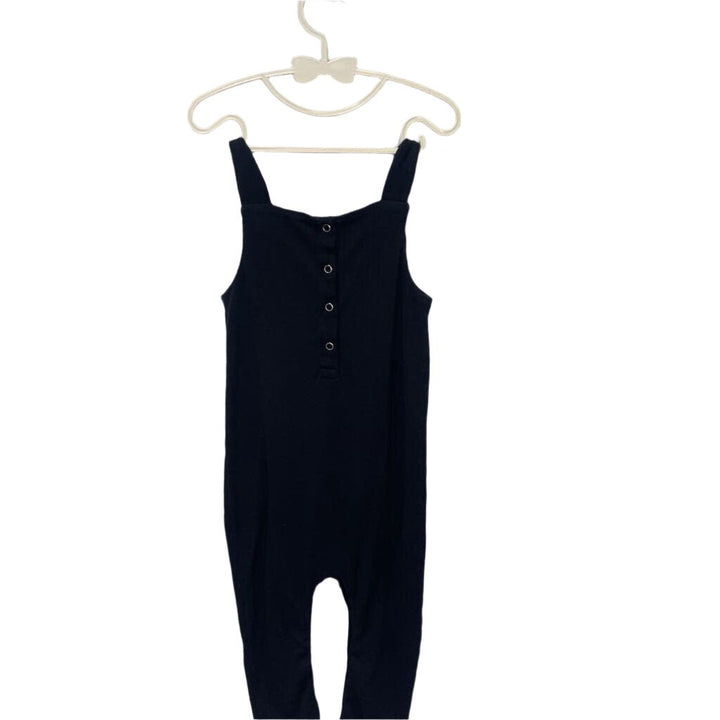 Sleeveless Pant Ribbed Romper