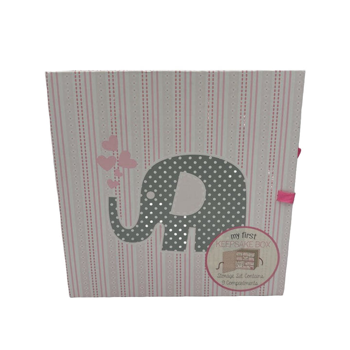 Elephant "My First" Keepsake Box