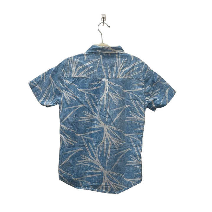 SS Collared Shirt / Palm Leaves