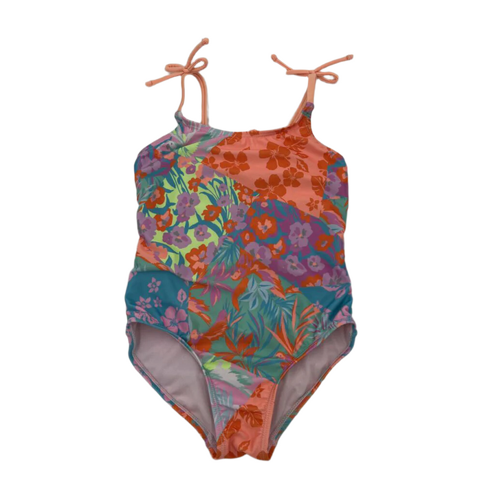 One Pc Floral Bathing Suit