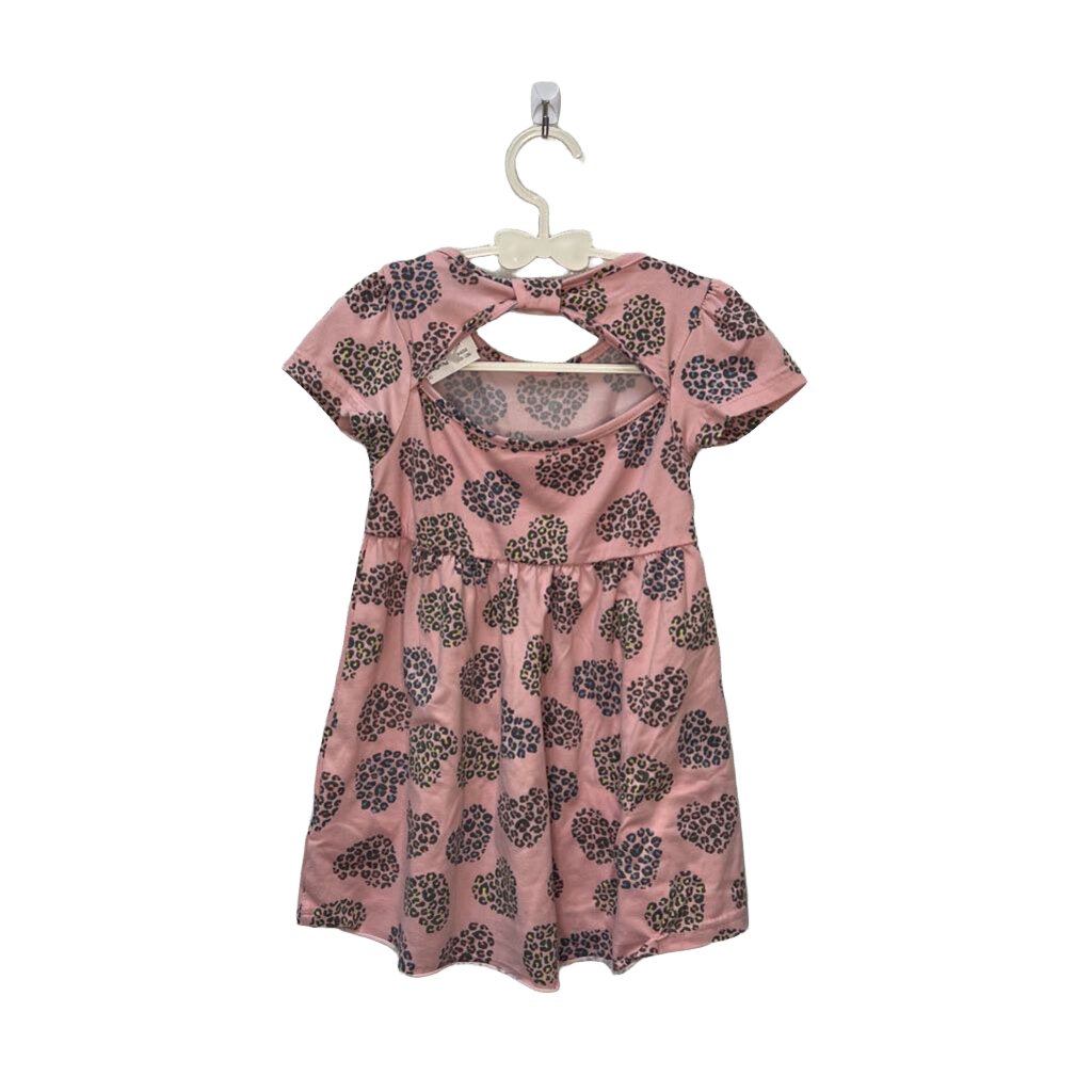 SS Empire Waist Dress / Leopard Hearts